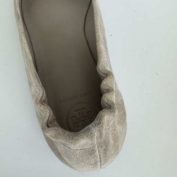 Tory Burch Minnie Travel Ballet Flats- suede - Picture 5 of 16